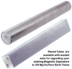 Round & Square Magnetic Tubes