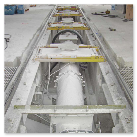 Shafted Screw Conveyor Railcar Auger