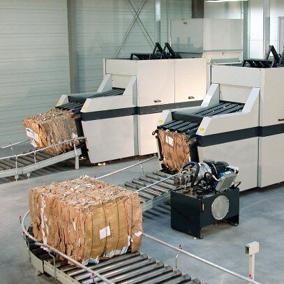 Baler Compactor for Paper Recycling