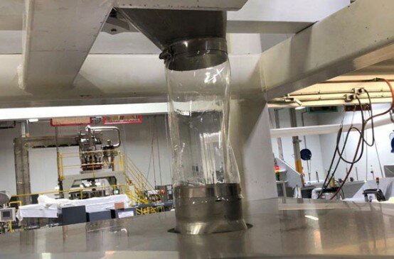 Clear Polyurethane Flexible Sleeve in Factory