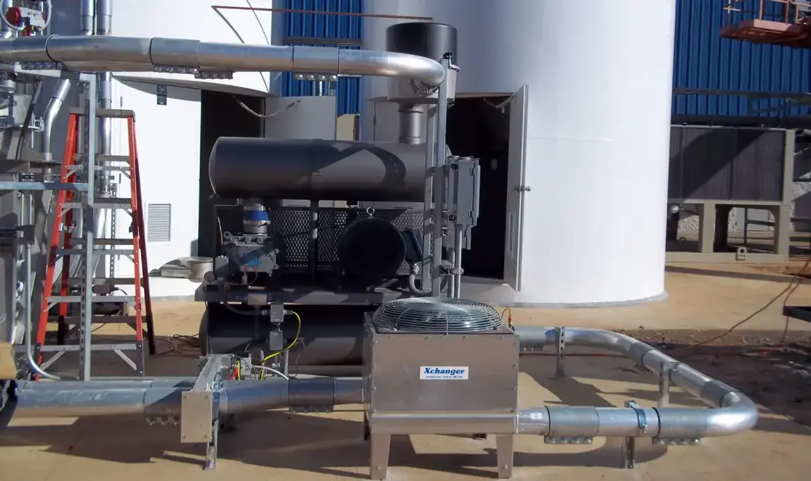 Pneumatic Conveying Blower for Dry Bulk Tank System