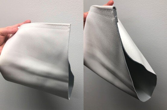 Neoprene Coated Nylon Flex Connector Thin Material