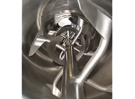 Full-Cylindrical Paddle Blender Trough