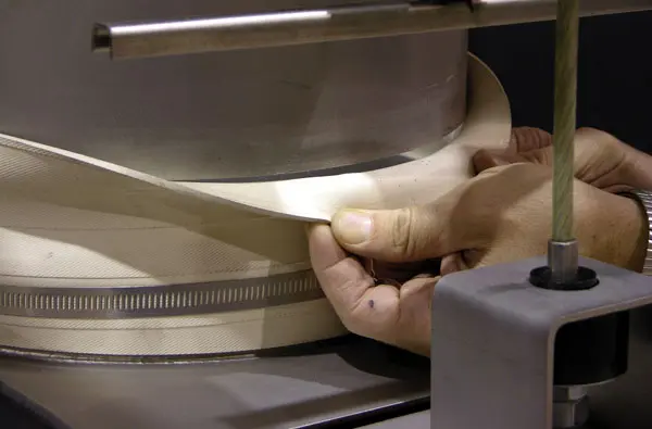 Rubber Tubing Sleeve Flex Fitting Close-Up